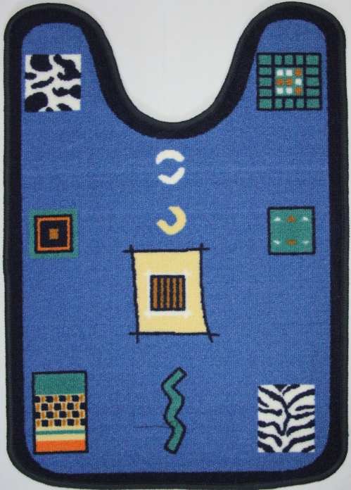 Коврик для ванной MAC Carpet Розетта, цвет: синий, 57 х 80 см14959/син Коврик для ванной MAC Carpet Розетта, цвет: синий, 57 х 80 см14959/синКоврики из нейлона на резиновой основе с успехом применяются в ванных комнатах ,где необходима защита от влаги.Нейлон обеспечивает повышенную износостойкость и простоту в уходе.