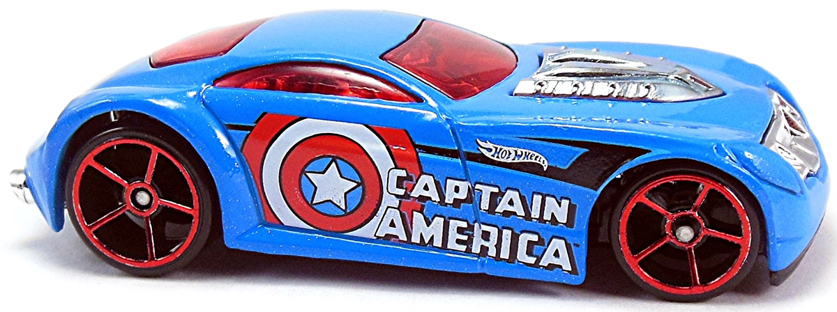 Hot Wheels Машинка Captain America Sir OminousDJK75_DJK77 Hot Wheels Машинка Captain America Sir OminousDJK75_DJK77Модель машины создана под вдохновением от нового фильма Первый мститель. Гражданская война и вселенной Marvel. Игрушка изготовлена из высококачественного пластика с металлическими элементами. Колесики машинки имеют свободный ход. Ваш ребенок будет часами играть с этой машинкой, придумывая различные истории. Порадуйте его таким замечательным подарком!