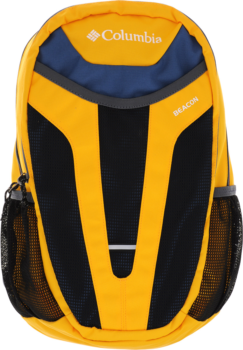 Рюкзак городской Columbia Beacon Daypack, цвет: желтый, черный. 1587561-7031587561-703 Рюкзак городской Columbia Beacon Daypack, цвет: желтый, черный. 1587561-7031587561-703Функциональный рюкзак Columbia Beacon Daypack с большим количеством карманов и двумя отделениями прекрасно подойдет как для повседневного использования, так и для поездок на природу. Модель дополнена мягкими регулируемыми плечевыми лямками, мягким карманом для ноутбука, а также карманами из сетчатой ткани по бокам для быстрого доступа к вещам.