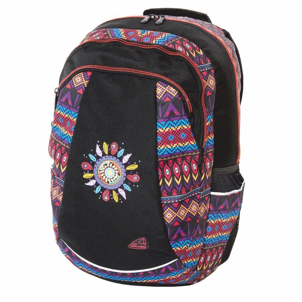 Walker Школьный ранец Shape Indian Dreams42077/80 Walker Школьный ранец Shape Indian Dreams42077/80Уплотненная спинка и лямки помогают лучше распределить нагрузку и сохранить форму рюкзака независимо от его наполнения. Светоотражающие элементы расположены на передней части рюкзака на боковых и лямках. С ним путешествие становится безопасным.
