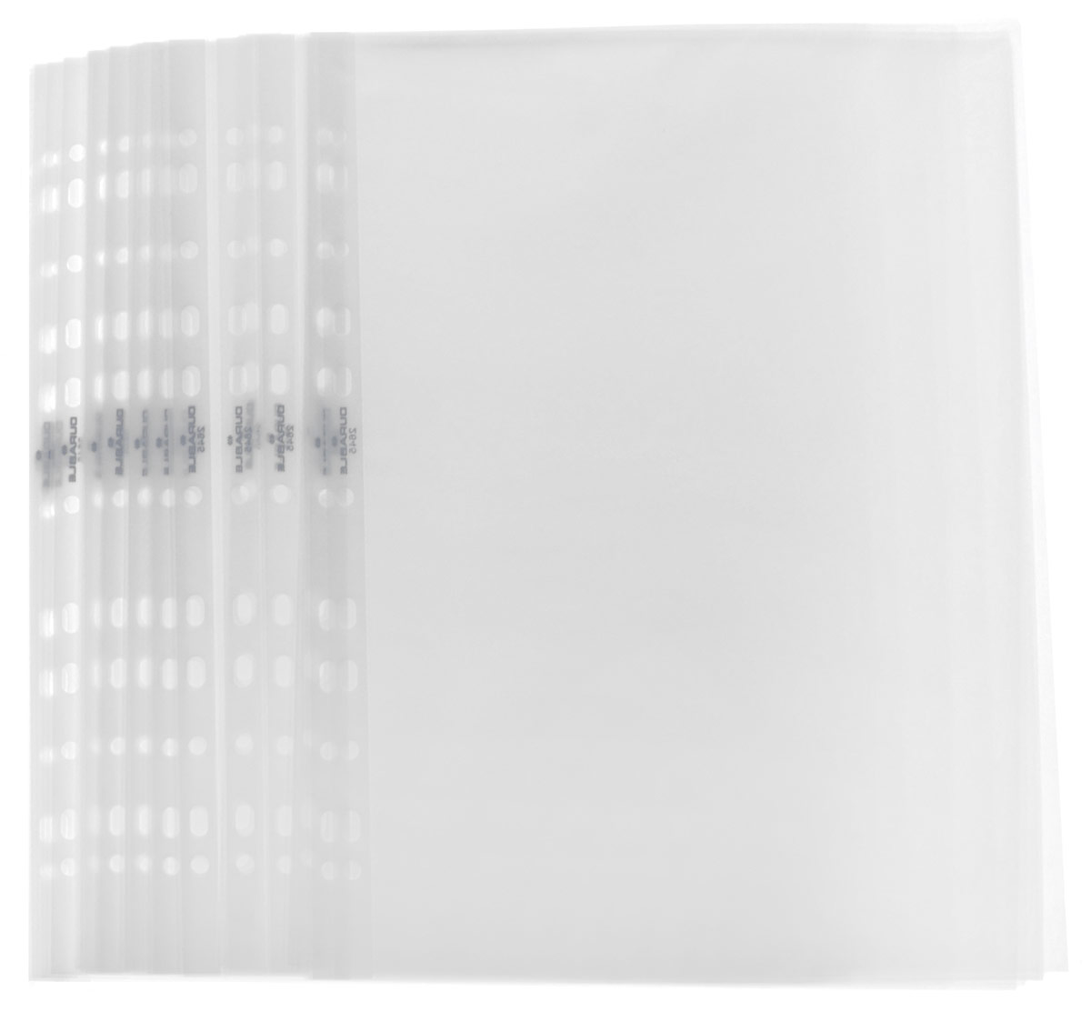 Durable Файл-вкладыш с перфорацией цвет прозрачный 50 шт 2645-192645-19 Durable Файл-вкладыш с перфорацией цвет прозрачный 50 шт 2645-192645-19Файл-вкладыш Durable отлично подойдет для подшивки документов в архивные папки без перфорирования дыроколом. Выполнен из особо прочного материала, предназначен для документов формата А4 и А4+. Файл вмещает до 40 листов, имеет прочный шов. Мультиперфорация совместима с папками на 2 и 4 кольцах. В упаковке 50 файлов-вкладышей.