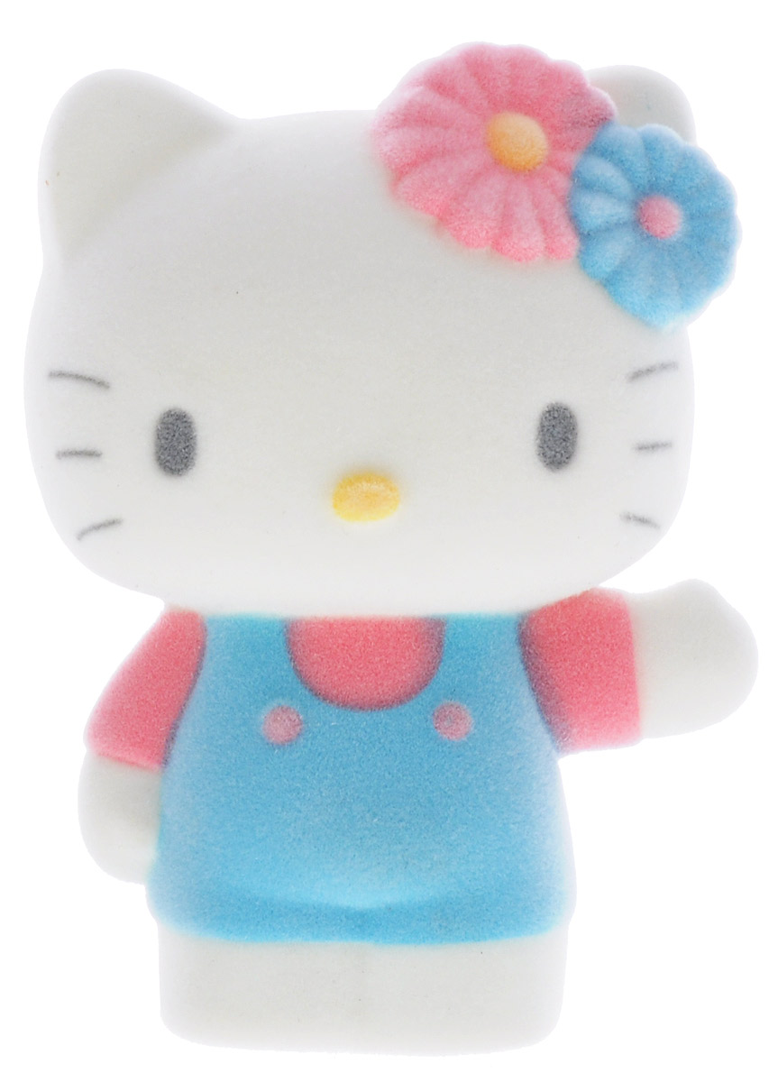 Играем вместе Фигурка Hello Kitty цвет белый голубой розовый2R-FLK_белый, голубой, розовый Играем вместе Фигурка Hello Kitty цвет белый голубой розовый2R-FLK_белый, голубой, розовыйПрелестная фигурка Играем вместе Hello Kitty непременно понравится всем любительницам анимационного сериала Hello Kitty. Милая кошечка одета в розовую кофту и голубой комбинезон. Фигурка с флокированным покрытием, благодаря которому она необычайно бархатиста на ощупь. Благодаря маленьким размерам фигурки ваша малышка сможет брать ее с собой на прогулку или в гости. Порадуйте ее таким замечательным подарком!