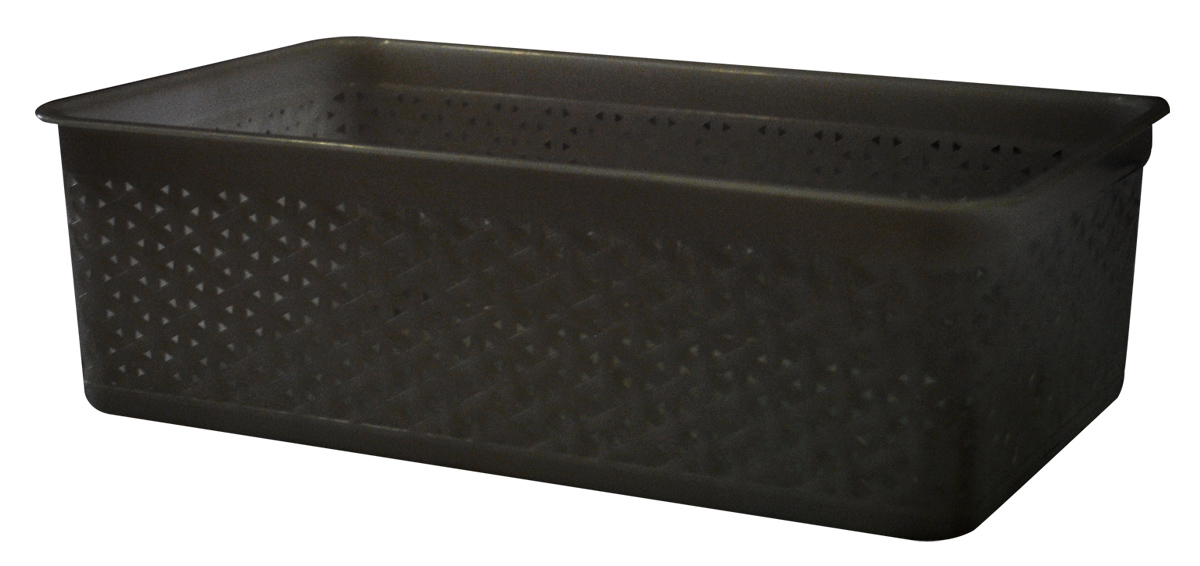 Корзинка универсальная BranQ Natural Style, цвет: венге, 257 х 158 х 80 ммBQ1206ВНГ Корзинка универсальная BranQ Natural Style, цвет: венге, 257 х 158 х 80 ммBQ1206ВНГКорзинку удобно использовать для хранения мелких предметов в ванной комнате: расчесок, шампуней, маникюрных ножниц. Корзинка представлена в привлекательных пастельных тонах. Яркая этикетка привлечет внимание покупателей на полке магазина.