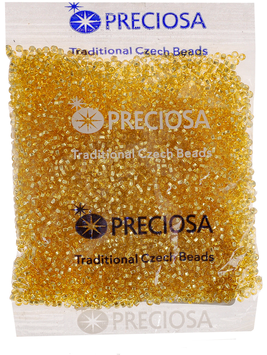 Бисер Preciosa Ассорти, с серебристой серединой, цвет: золотистый (02), 10/0, 50 г. 163142163142_02_золотой Бисер Preciosa Ассорти, с серебристой серединой, цвет: золотистый (02), 10/0, 50 г. 163142163142_02_золотойБисер Preciosa Ассорти, изготовленный из стекла круглой формы с серебристой серединой, позволит вам своими руками создать оригинальные ожерелья, бусы или браслеты, а также заняться вышиванием. В бисероплетении часто используют бисер разных размеров и цветов. Он идеально подойдет для вышивания на предметах быта и женской одежде. Изготовление украшений - занимательное хобби и реализация творческих способностей рукодельницы, это возможность создания неповторимого индивидуального подарка.