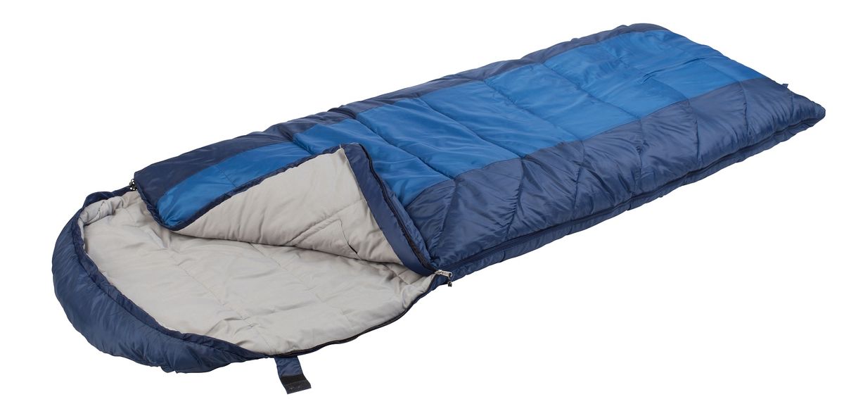 Спальный мешок Trek Planet Aspen Comfort Long,цвет: темно-синий, синий, левосторонняя молния70367-L Спальный мешок Trek Planet Aspen Comfort Long,цвет: темно-синий, синий, левосторонняя молния70367-LКомфортный, просторный и теплый 3-х сезонный спальник-одеяло с капюшоном увеличенной длины TREK PLANET Aspen Comfort Long. Его отличительная особенность - натуральная внутренняя ткань поликоттон: прекрасно дышит и дает приятные ощущения во время сна. Спальник прекрасно подойдет для походов и отдыха на природе в холодные дни весенне-осеннего периода. Большой и уютный капюшон обеспечивает повышенный комфорт и тепло в холодную погоду. Утеплен двумя слоями техничного 4-канального волокна Hollow Fiber. ОСОБЕННОСТИ СПАЛЬНИКА: - Глубокий удобный капюшон, - 4-канальный наполнитель Hollow Fiber, - Внешний материал: полиэстер, - Внутренняя ткань: натуральный поликоттон, - Молния имеет два замка с обеих сторон, - Термоклапан вдоль молнии, - Внутренний карман, - Возможно состегивание спальников между собой - К спальнику прилагается компрессионный чехол из прочного полиэстера для удобного хранения и переноски. Характеристики: Цвет:...