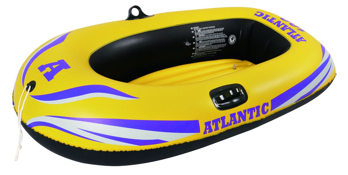 Лодка надувная Jilong Atlantic 100, 150 х 100 см, цвет: желтыйJL007228NPF Лодка надувная Jilong Atlantic 100, 150 х 100 см, цвет: желтыйJL007228NPFЛодка надувная Jilong Atlantic 100 - одноместная лодка, которая станет отличным летним развлечением для детей и подростков. Выполнена из неармированного ПВХ, выдержит пассажира весом до 55 кг. Весла и насос идут в комплекте.