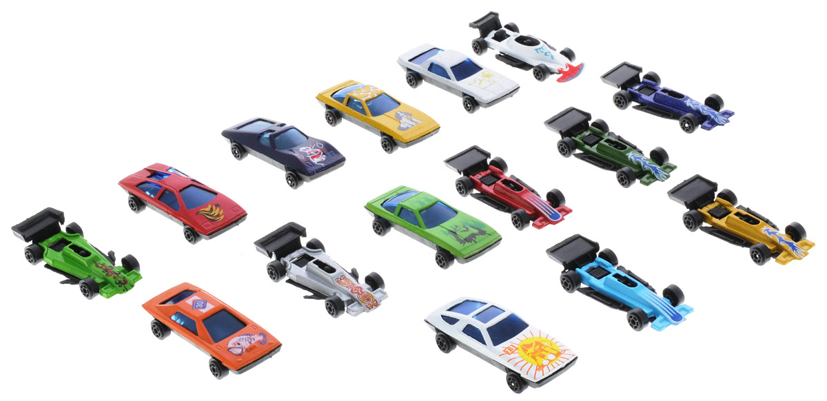 Shantou Набор машинок Motor Wheels 15 штB649751 Shantou Набор машинок Motor Wheels 15 штB649751Набор машинок Shantou Motor Wheels понравится любому мальчику. В набор входит 15 спортивных и гоночных автомобилей. Каждая машинка имеет индивидуальную форму и раскраску. Машинки изготовлены из качественных и безопасных материалов. Имея такой автопарк, можно устраивать соревнования и гонки с друзьями. Благодаря разнообразию моделей и цветов скучать будет некогда.