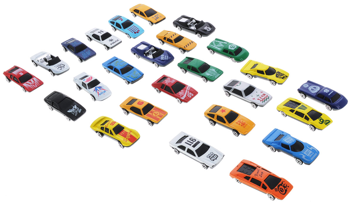 Shantou Набор машинок City Racer 25 штG100-H36019 Shantou Набор машинок City Racer 25 штG100-H36019Набор машинок Shantou City Racer понравится любому мальчику. В набор входит 25 спортивных и гоночных автомобилей. Каждая машинка имеет индивидуальную форму и раскраску. Машинки изготовлены из качественных и безопасных материалов. Имея такой автопарк, можно устраивать соревнования и гонки с друзьями. Благодаря разнообразию моделей и цветов скучать будет некогда.