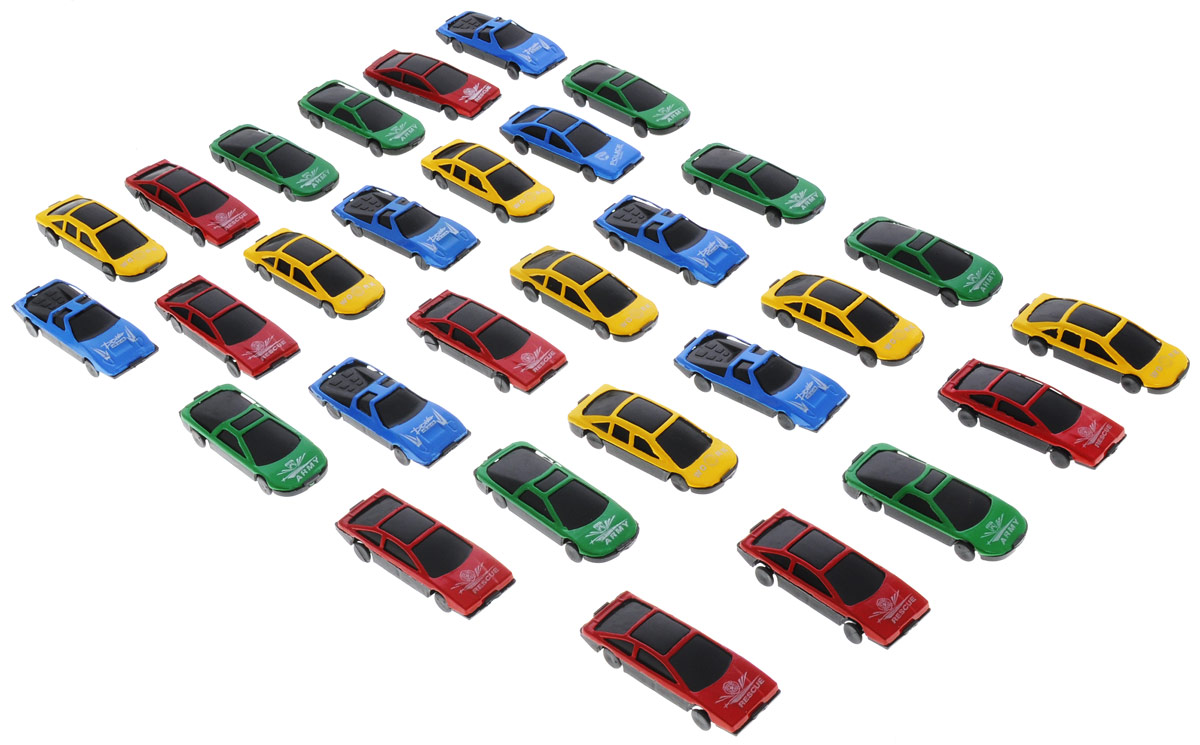 Little Ant Набор машинок Auto World 30 штB1213985 Little Ant Набор машинок Auto World 30 штB1213985Набор машинок Little Ant Auto World понравится любому мальчику. В набор входит 30 спортивных и гоночных автомобилей в масштабе 1:64. Каждая машинка имеет индивидуальную форму и раскраску. Машинки изготовлены из качественных и безопасных материалов. Имея такой автопарк, можно устраивать соревнования и гонки с друзьями. Благодаря разнообразию моделей и цветов скучать будет некогда.