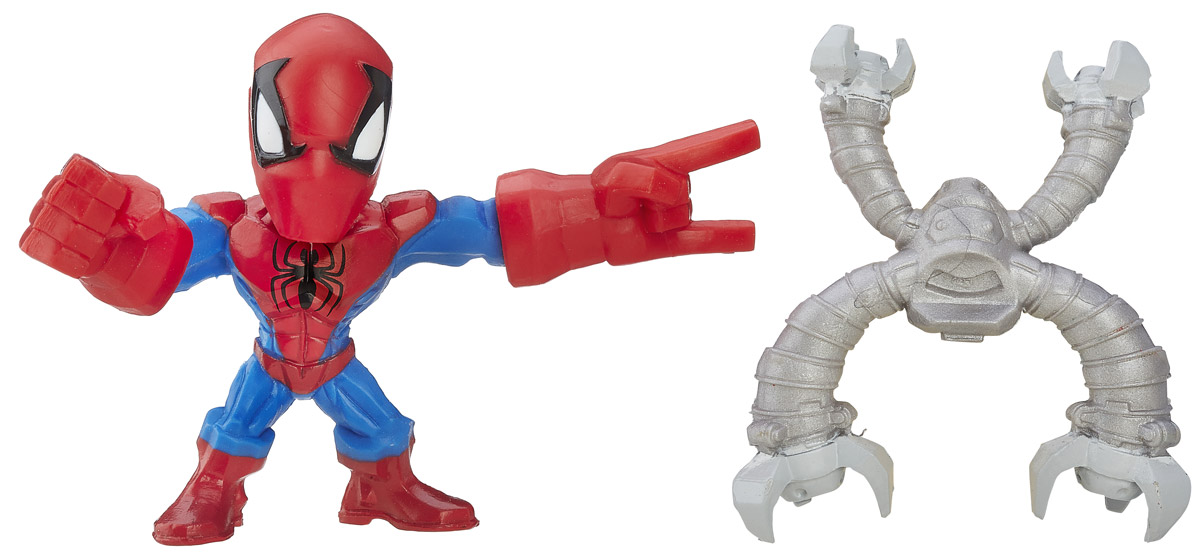 Hero Mashers Фигурка Spider-ManB6431EU4_B6691_Spider-Man Hero Mashers Фигурка Spider-ManB6431EU4_B6691_Spider-ManСборная фигурка Hero Mashers Spider-Man станет отличным подарком всем поклонникам комиксов. В комплекте с фигуркой идет заплечный механический манипулятор с 4 клешнями. Даже самые сильные супергерои иногда нуждаются в дополнительной руке или ноге. Сделать это теперь возможно с новой линией фигурок Super Hero Mashers Micro. Несмотря на микроразмер, фигурки супергероев выглядят мощными, особенно с использованием сменных рук, ног и аксессуаров. Каждая фигурка включает в себя 3 точки для сменных элементов, что позволяет детям поменять супергерою голову и руки на те, которые они захотят! Универсальные разъемы позволяют использовать детали с любой другой фигурки героя Mashers, предоставляя свободу для создания нового супергероя! Дополнительно можно прикрепить боевое снаряжение и принадлежности для еще большей мощи!