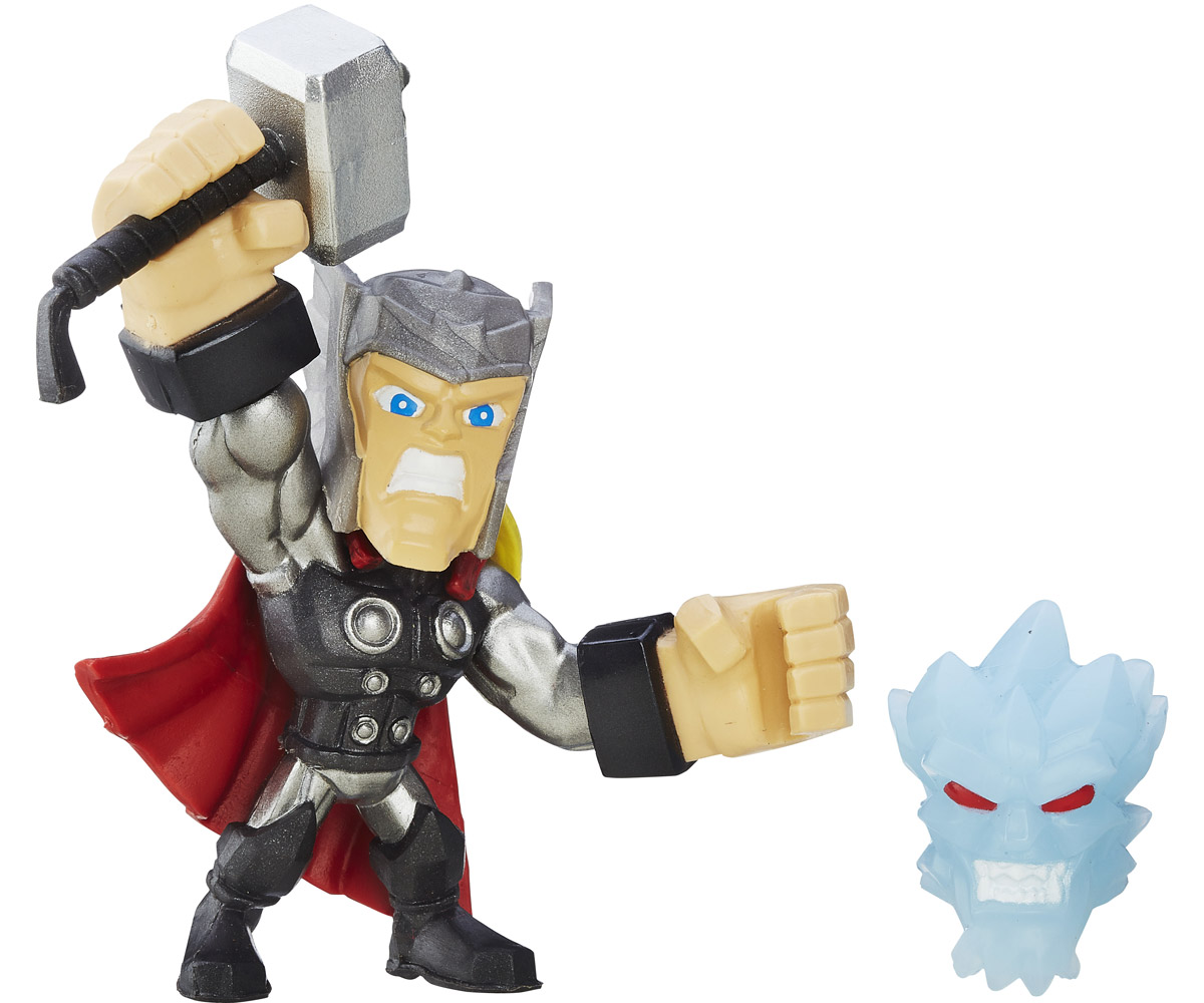 Hero Mashers Фигурка ThorB6431EU4_B6691_Thor Hero Mashers Фигурка ThorB6431EU4_B6691_ThorСборная фигурка Hero Mashers Thor станет отличным подарком всем поклонникам комиксов. В комплекте с фигуркой идет молот с рукой и голова врага Тора. Даже самые сильные супергерои иногда нуждаются в дополнительной руке или ноге. Сделать это теперь возможно с новой линией фигурок Super Hero Mashers Micro. Несмотря на микроразмер, фигурки супергероев выглядят мощными, особенно с использованием сменных рук, ног и аксессуаров. Каждая фигурка включает в себя 3 точки для сменных элементов, что позволяет детям поменять супергерою голову и руки на те, которые они захотят! Универсальные разъемы позволяют использовать детали с любой другой фигурки героя Mashers, предоставляя свободу для создания нового супергероя! Дополнительно можно прикрепить боевое снаряжение и принадлежности для еще большей мощи!