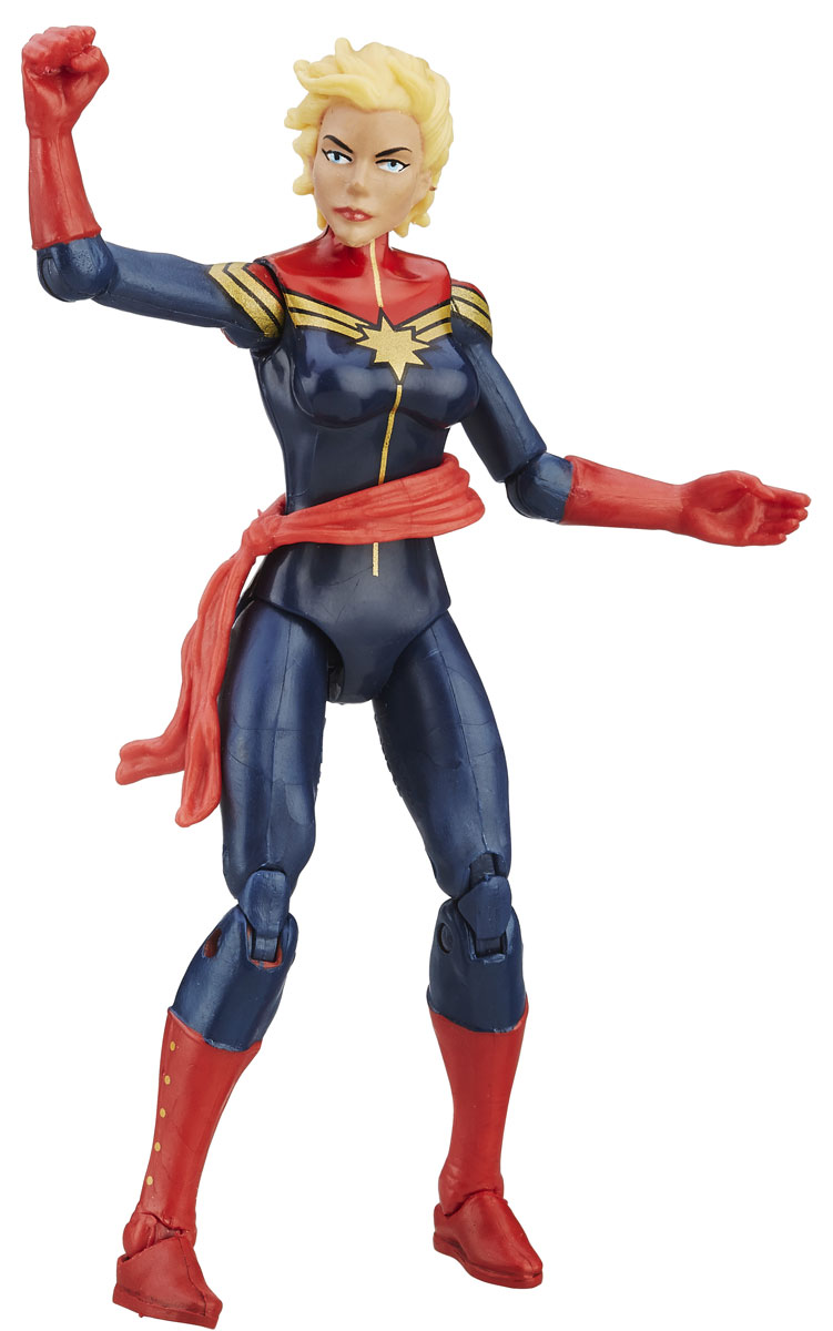Marvel Фигурка Captain MarvelB6356_B6401_Captain Marvel Marvel Фигурка Captain MarvelB6356_B6401_Captain MarvelФигурка Marvel Captain Marvel порадует любого поклонника знаменитой вселенной Marvel. Фигурка изготовлена из высококачественного прочного пластика и выполнена в виде супергероини Капитана Марвел (Кэрол Денверс), известной также как Мисс Марвел, отважного капитана ВВС, наделенную суперспособностями. Голова, руки и ноги игрушки подвижны. Фигурка Marvel Captain Marvel понравится как детям, так и взрослым коллекционерам, она станет отличным сувениром или займет достойное место в коллекции любого поклонника комиксов Marvel. Высота фигурки: 9,5 см.