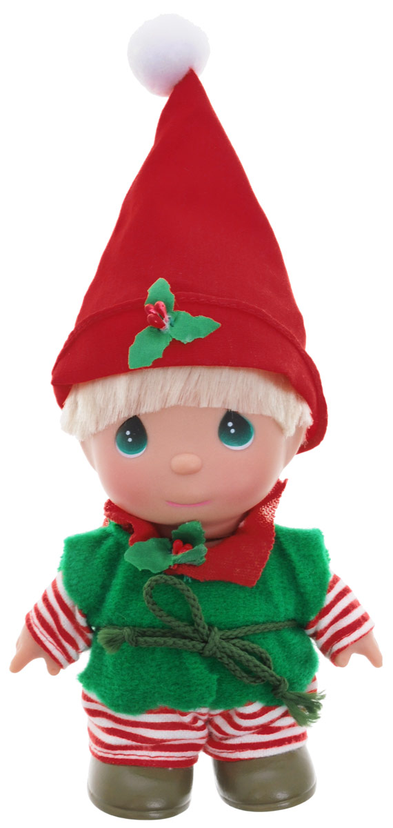 Precious Moments Мини-кукла Гномик5375 Precious Moments Мини-кукла Гномик5375Какие же милые эти куколки Precious Moments. Создатель этих очаровательных крошек настоящая волшебница - Линда Рик - оживила свои творения, каждая кукла обрела свой милый и неповторимый образ. Эти крошки могут сопровождать вас в чудесных странствиях и сделать каждый момент вашей жизни незабываемым! Мини-кукла Гномик одета в полосатые штаны и зеленую жилетку, на голове - красный колпак. У мальчика светлые волосы и большие зеленые глаза. Благодаря играм с куклой, ваша малышка сможет развить фантазию и любознательность, овладеть навыками общения и научиться ответственности. Порадуйте свою принцессу таким прекрасным подарком!