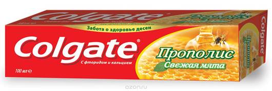 Colgate Зубная паста Прополис 100 мл04015180 Colgate Зубная паста Прополис 100 мл04015180Содержит прополис, известный своими лечебными свойствами. Для эффективной природной защиты полости рта.