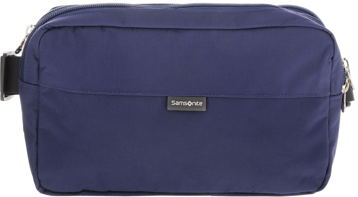 Сумка поясная Samsonite. u23-11506u23-11506 Сумка поясная Samsonite. u23-11506u23-11506Компактная поясная сумка Samsonite, выполненная из высококачественного нейлона, отлично подойдет для переноски самого необходимого. Сумка содержит два вместительных отделения, закрывающихся на застежку-молнию. Внутри одного отделения есть пять карманов и крючок для ключей. На задней стороне сумки расположен врезной карман на застежке-молнии. Поясной ремень фиксируется при помощи пластиковой пряжки. Длина ремня регулируется. Максимальный обхват поясного ремня составляет 111 см. Размер сумки: 26,5 х 16,5 х 4,5 см.