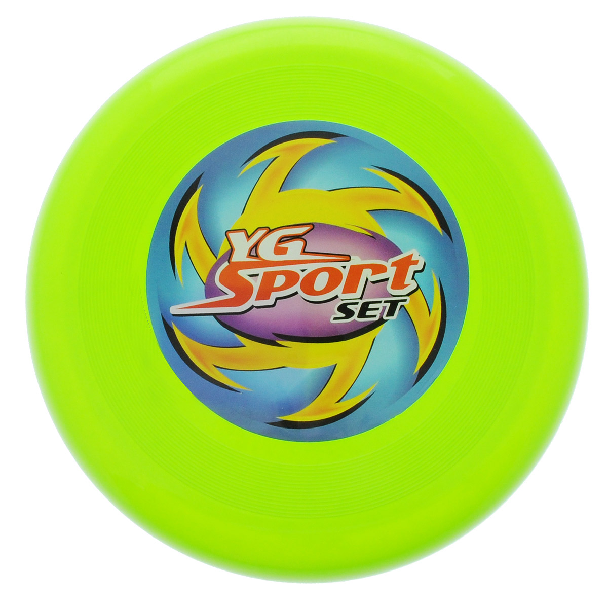 YG Sport Летающий диск цвет салатовыйYG03J YG Sport Летающий диск цвет салатовыйYG03JЛетающий диск YG Sport выполнен из прочного материала, что обеспечивает ему долговечность. А яркость и особая форма делают его идеальным для спортивных развлечений! Летающий диск способен поднять настроение всем! Каждый ребенок будет рад такому яркому и спортивному подарку.