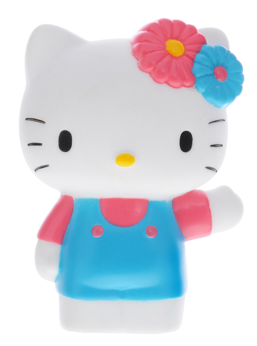 Играем вместе Игрушка для ванной Hello Kitty цвет белый голубой розовый42R Играем вместе Игрушка для ванной Hello Kitty цвет белый голубой розовый42RИгрушка для ванной Играем вместе Hello Kitty обязательно понравится вашей малышке и развлечет ее во время купания. Она выполнена из безопасного материала в виде популярной кошечки Hello Kitty. Размер игрушки идеален для маленьких ручек малыша. Если сжать ее во время купания в ванной, игрушка начинает брызгаться водой, а при нажатии раздается забавный писк. Игрушка способствует развитию воображения, цветового восприятия, тактильных ощущений и мелкой моторики рук.
