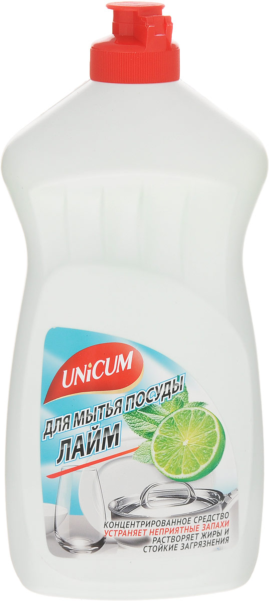Средство для мытья посуды Unicum Лайм, 500 мл300278_белая бутылка Средство для мытья посуды Unicum Лайм, 500 мл300278_белая бутылкаСредство для мытья посуды Unicum Лайм - высококонцентрированное современное средство для ручного мытья всех видов посуды и изделий из водостойких материалов. Средство легко удаляет остатки жиров, соусов, кремов, присохших частиц пищи, в то же время бережно относится к коже рук. Благодаря наличию активных наночастиц, средство прекрасно смывается со всех видов посуды даже холодной и жесткой водой. Состав: очищенная вода, АПАВ 15-30%, НПАВ менее 5%, активные добавки менее 5%, консервант менее 5%, краситель менее 5%. Товар сертифицирован.