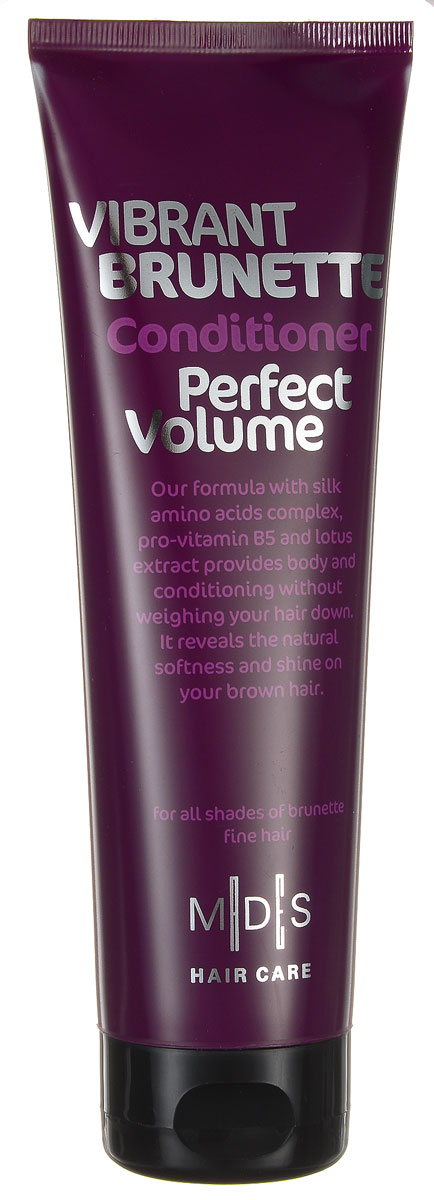 Hair Care Кондиционер для темных волос Vibrant Brunette Perfect Volume для придания объема, 250 мл803825 Hair Care Кондиционер для темных волос Vibrant Brunette Perfect Volume для придания объема, 250 мл803825Кондиционер с про-витамином B5 для придания объема темным волосам. Сочетание про-витамина В5, экстракта лотоса, шелкового дерева, хны и розового перца придает объем от самых корней. Аминокислоты шелка восстанавливают блеск и питают волос по всей длине, восстанавливая и придавая силу. Ультра легкая формула разделяет и смягчает волосы. Подходит для ежедневного применения. Для всех типов волос.