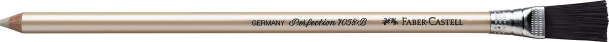 Faber-Castell Корректор-карандаш Perfection185800 Faber-Castell Корректор-карандаш Perfection185800Корректирующий карандаш Faber-Castell из серии Perfection отлично подойдет для точного стирания мелких деталей. Корректор легко справляется с любыми следами графитовых и цветных карандашей. Правильный подбор корректора и, разумеется, его качество имеет решающее значение для достижения нужного результата. Корректор не содержит вредных для здоровья дополнительных размягчителей. Тем не менее, благодаря сбалансированному сочетанию компонентов, стирает мягко, не размазывая при этом карандаш или чернила.
