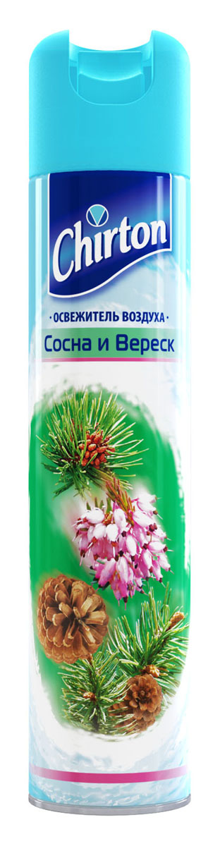 Освежитель воздуха Chirton Сосна и Вереск, 300 мл43879 Освежитель воздуха Chirton Сосна и Вереск, 300 мл43879Чиртон представляет новейшую серию освежителей для вашего дома с его незабываемыми ароматами на любой вкус. Высокое качество позволит быстро избавиться от неприятных запахов в любом уголке вашего дома. Легко устраняет неприятные запахи, надолго наполняя дом неповторимыми нежными ароматами.