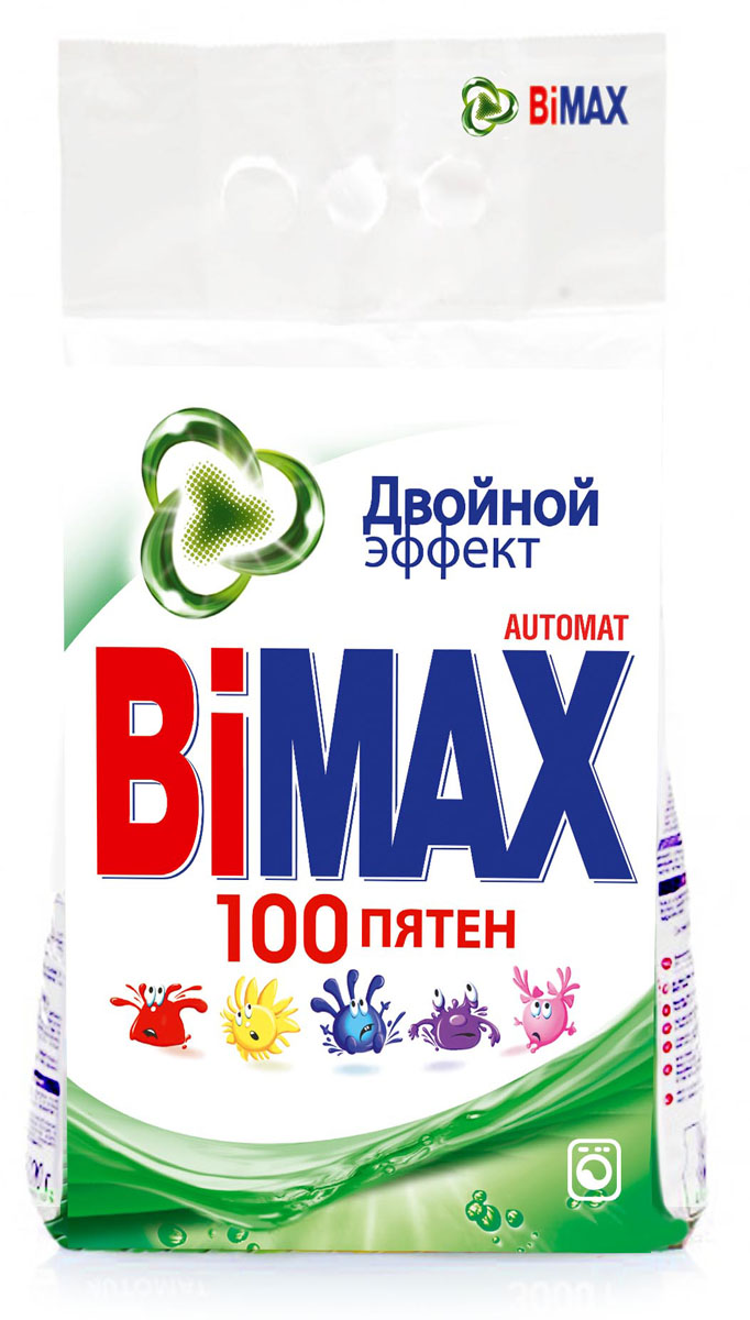 Стиральный порошок BiMax 100 пятен, 4 кг366-1 Стиральный порошок BiMax 100 пятен, 4 кг366-1Стиральный порошок BiMax 100 пятен предназначен для замачивания, стирки и отбеливания изделий из хлопчатобумажных, льняных, синтетических тканей, а также тканей из смешанных волокон. Не предназначен для стирки изделий из шерсти и натурального шелка. Порошок имеет пониженное пенообразование, содержит биодобавки и перекисные соли. BiMax удаляет загрязнения и более 100 видов трудновыводимых пятен, придавая вашему белью ослепительную белизну. Подходит для стиральных машин любого типа и ручной стирки.