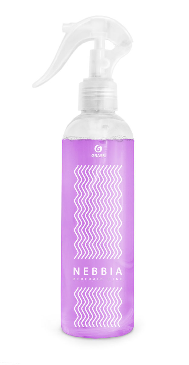 Жидкое ароматизирующее средство Grass Nebbia, 250 мл800014 Жидкое ароматизирующее средство Grass Nebbia, 250 мл800014Жидкое ароматизирующее средство Grass Nebbia - это эксклюзивный ароматизатор с уникальным запахом премиального парфюма. Эффективно устраняет неприятные запахи и освежает воздух. Тщательно отобранные ингредиенты, входящие в состав ароматизатора, и экономичный распылитель позволяют наслаждаться ароматом длительное время. Подходит для ароматизации воздуха в помещениях различного типа и в автомобиле. Не оставляет следов на обивке, ткани, мебели, обоях. Товар сертифицирован.