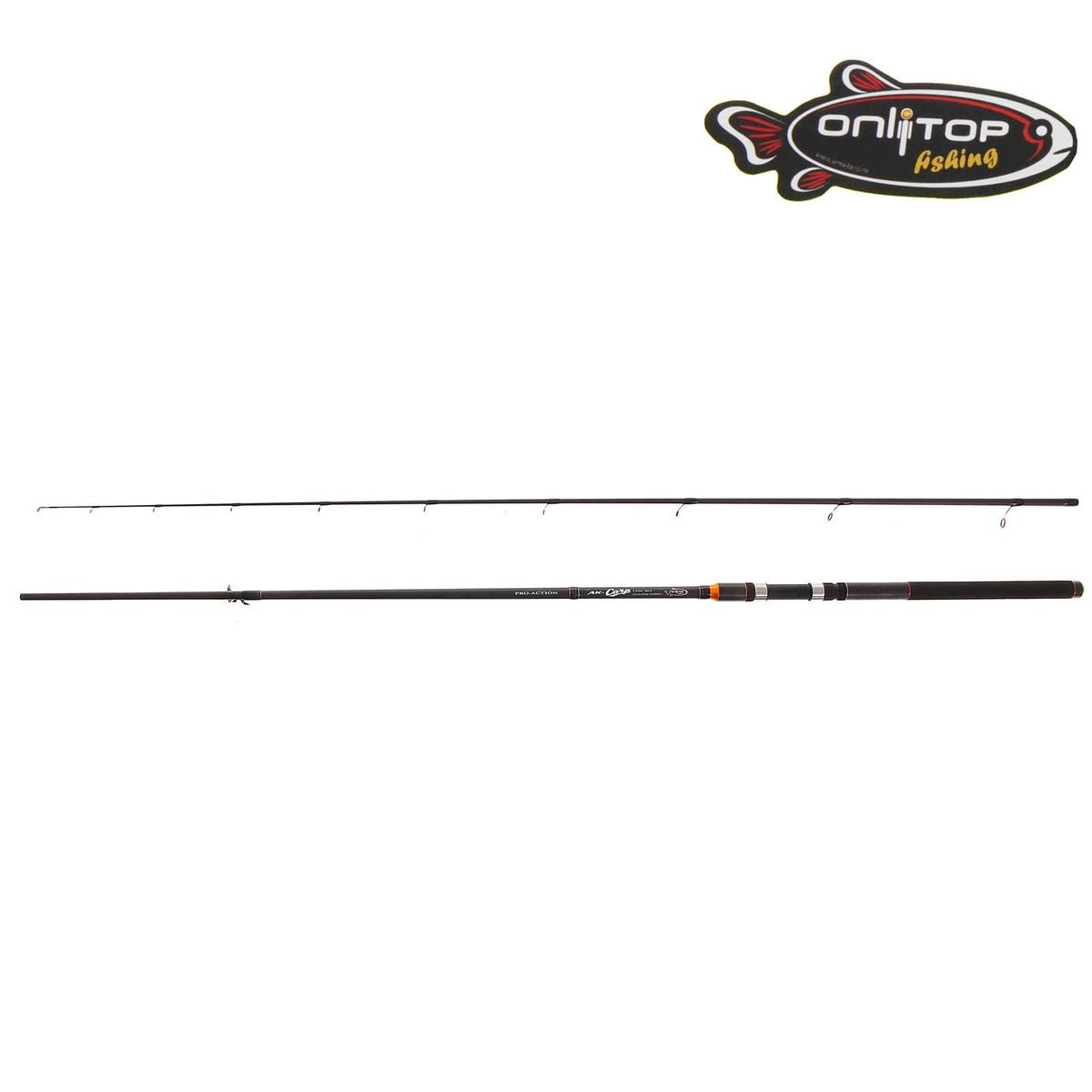 Удилище карповое Onlitop Ak-Carp, штекерное, 3 м, 3 Ibs132648 Удилище карповое Onlitop Ak-Carp, штекерное, 3 м, 3 Ibs132648Onlitop Ak-Carp - это мощное штекерное удилище любительского класса, предназначенное для донных видов ловли. Подойдет для ловли на платных карповых водоемах с применением кормушки. Удилище выполнено из карбона и оснащено металлическими кольцами, ручка изготовлена из мягкого вспененного полимера. Тест: 3 lbs.