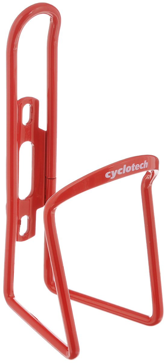 Флягодержатель Cyclotech, цвет: красныйCBH-1R Флягодержатель Cyclotech, цвет: красныйCBH-1RУниверсальный флягодержатель Cyclotech, выполненный из прочного металла, способен удерживать не только велофлягу, но и обычные пластиковые бутылки, закрепляется на раме велосипеда с помощью двух шурупов (в комплект входят). Это незаменимая вещь для спортсменов и любителей длительных велосипедных прогулок. Благодаря держателю, фляга с водой будет у вас всегда под рукой.