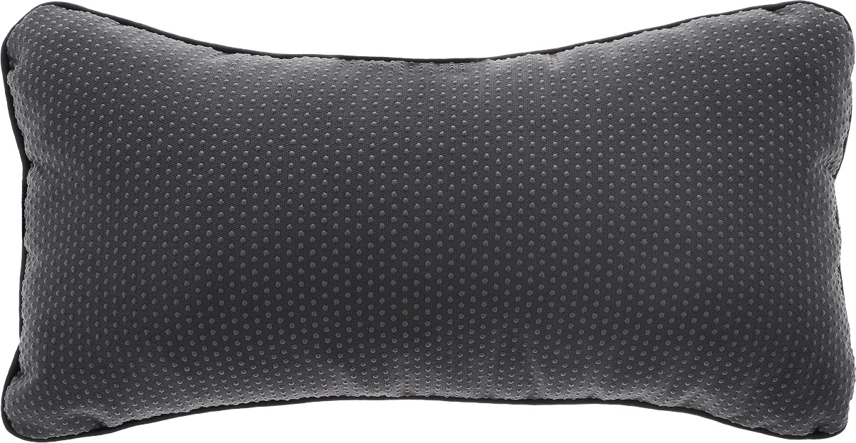 Подушка автомобильная Smart Textile Дорожная люкс, на подголовник, наполнитель: холлофайбер, 35 х 18 смT102 Подушка автомобильная Smart Textile Дорожная люкс, на подголовник, наполнитель: холлофайбер, 35 х 18 смT102Автомобильная подушка под шею Smart Textile Дорожная люкс с наполнителем из холлофайбера - находка для тех, кто любит путешествовать. Она предназначена для профилактики остеохондроза, снятия напряжения в мышцах шеи и плечевого пояса, снижения мышечных и суставных болей, а также служит для профилактики защемления нервов и смещения шейных позвонков. Благодаря наполнителю из холлофайбера, подушка хорошо вентилируется, в ней поддерживается комфортная температура, не заводятся вредные насекомые и бактерии. Является гипоаллергенной. Такую подушку можно применять даже для офиса. Для этого всего лишь удлините крепления и используйте ее под спину. Чехол подушки выполнен из смесовой ткани с ПВХ покрытием. Рекомендации по уходу: Стирка, отбеливание и глажка утюгом запрещены. Рекомендуется обычная химчистка, а также сушка на горизонтальной плоскости в тени.