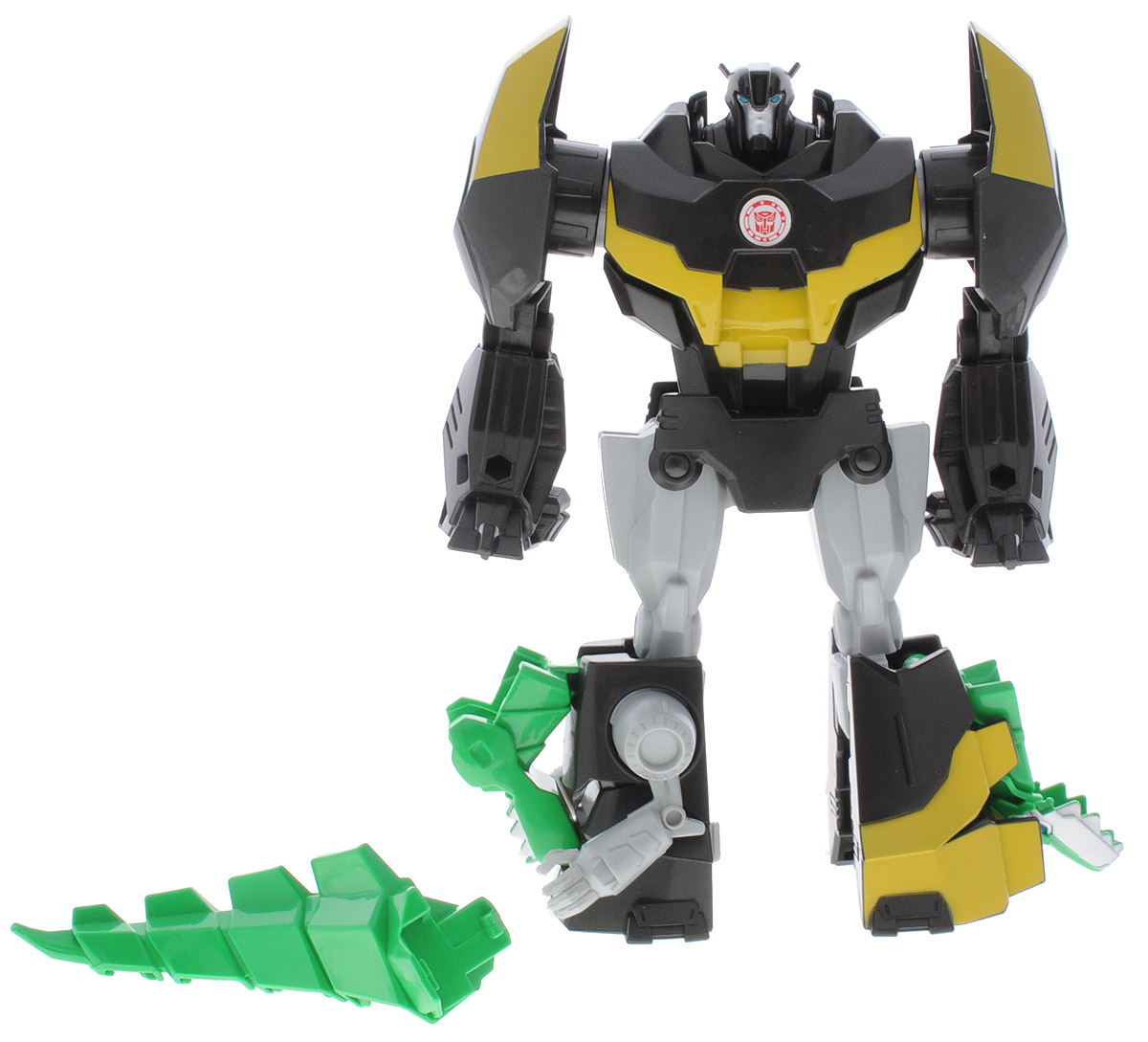 Transformers Трансформер Robots in Disguise GrimlockB0067_B5595_Grimlock Transformers Трансформер Robots in Disguise GrimlockB0067_B5595_GrimlockTransformers Robots in Disguise Grimlock обязательно понравится любому маленькому поклоннику знаменитых Трансформеров! Игрушка выполнена из прочного пластика в виде трансформера-автобота Гримлока. Руки и ноги робота подвижны. В 3 простых шага малыш сможет трансформировать фигурку робота в грозного динозавра. Ребенок с удовольствием будет играть с трансформером, придумывая различные истории. Порадуйте его таким замечательным подарком!