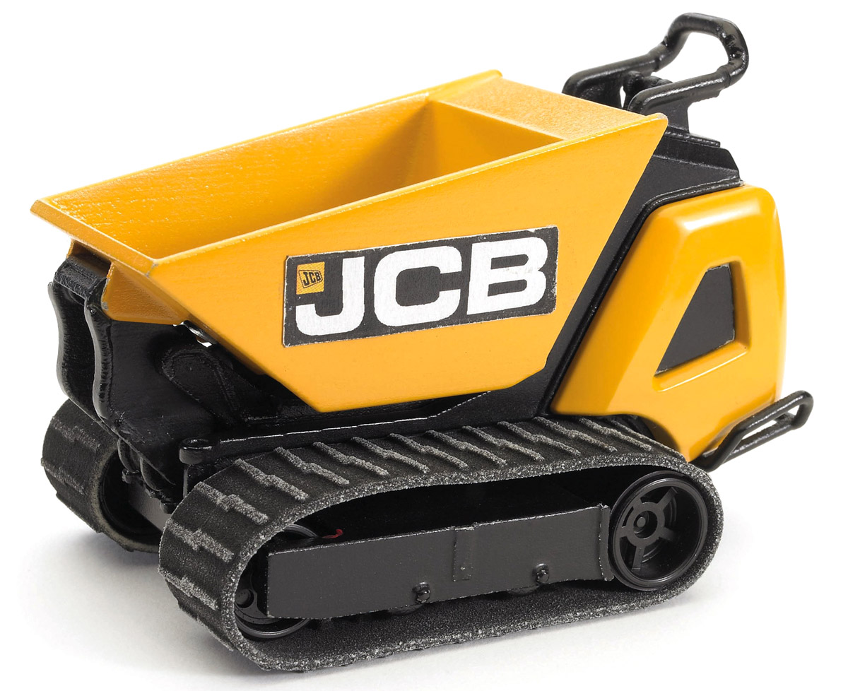 Bruder Гусеничный перевозчик JCB Dumpster HTD-562-005 Bruder Гусеничный перевозчик JCB Dumpster HTD-562-005Гусеничный перевозчик Bruder JCB Dumpster HTD-5, выполненный из прочного и безопасного материала, отлично подойдет ребенку для различных игр. Изделие является уменьшенной копией реального гусеничного перевозчика. С помощью высокой стрелы ковш может подниматься на высоту, в два раза превышающую высоту самого перевозчика. Гусеницы прорезинены, что обеспечивает ему дополнительную устойчивость и хорошее сцепление с дорогой. С этим реалистично выполненным перевозчиком ваш малыш часами будет занят игрой.