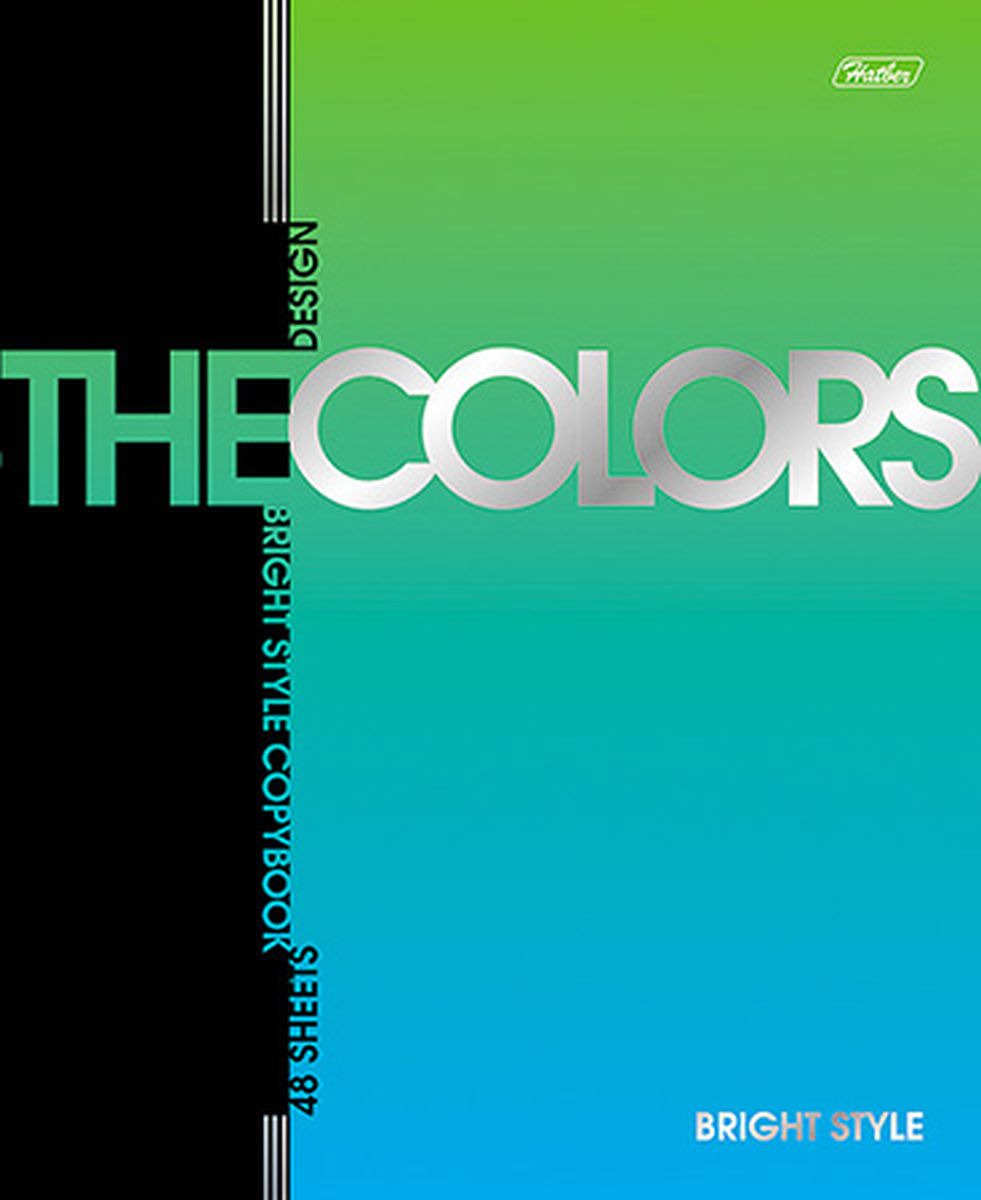Hatber Тетрадь The Colors 48 листов в клетку цвет зеленый голубой48Т5мтВ1 Hatber Тетрадь The Colors 48 листов в клетку цвет зеленый голубой48Т5мтВ1Тетрадь Hatber из серии The Colors отлично подойдет для занятий школьнику или студенту. Обложка, выполненная из плотного металлизированного картона, украшена изображением английских букв. Внутренний блок тетради, соединенный металлическими скрепками, состоит из 48 листов белой бумаги в голубую клетку с полями.