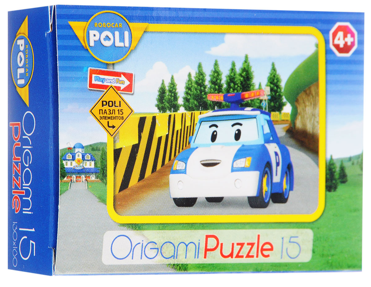 Оригами Мини-пазл Robocar Poli Полицейская машина 00176AST000000000147128_полицейская машина Оригами Мини-пазл Robocar Poli Полицейская машина 00176AST000000000147128_полицейская машинаМини-пазл Оригами Robocar Poli. Полицейская машина - это хороший способ в ненавязчивой форме развивать у ребёнка мелкую моторику рук, пространственное мышление. Поли и его команда помогают детям усваивать правила дорожного движения и учат правильному поведению рядом с проезжей частью. Ребёнок учится, играя. Размер собранного пазла: 13 см х 18 см.