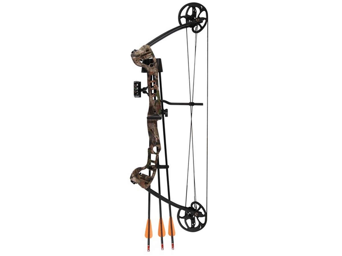 Лук блочный Barnett Vortex 19-45lb PKG, с комплектацией, цвет: камуфляж1105 Лук блочный Barnett Vortex 19-45lb PKG, с комплектацией, цвет: камуфляж1105Cерьезная модель, подходящая как для подростка, так и для взрослого стрелка.