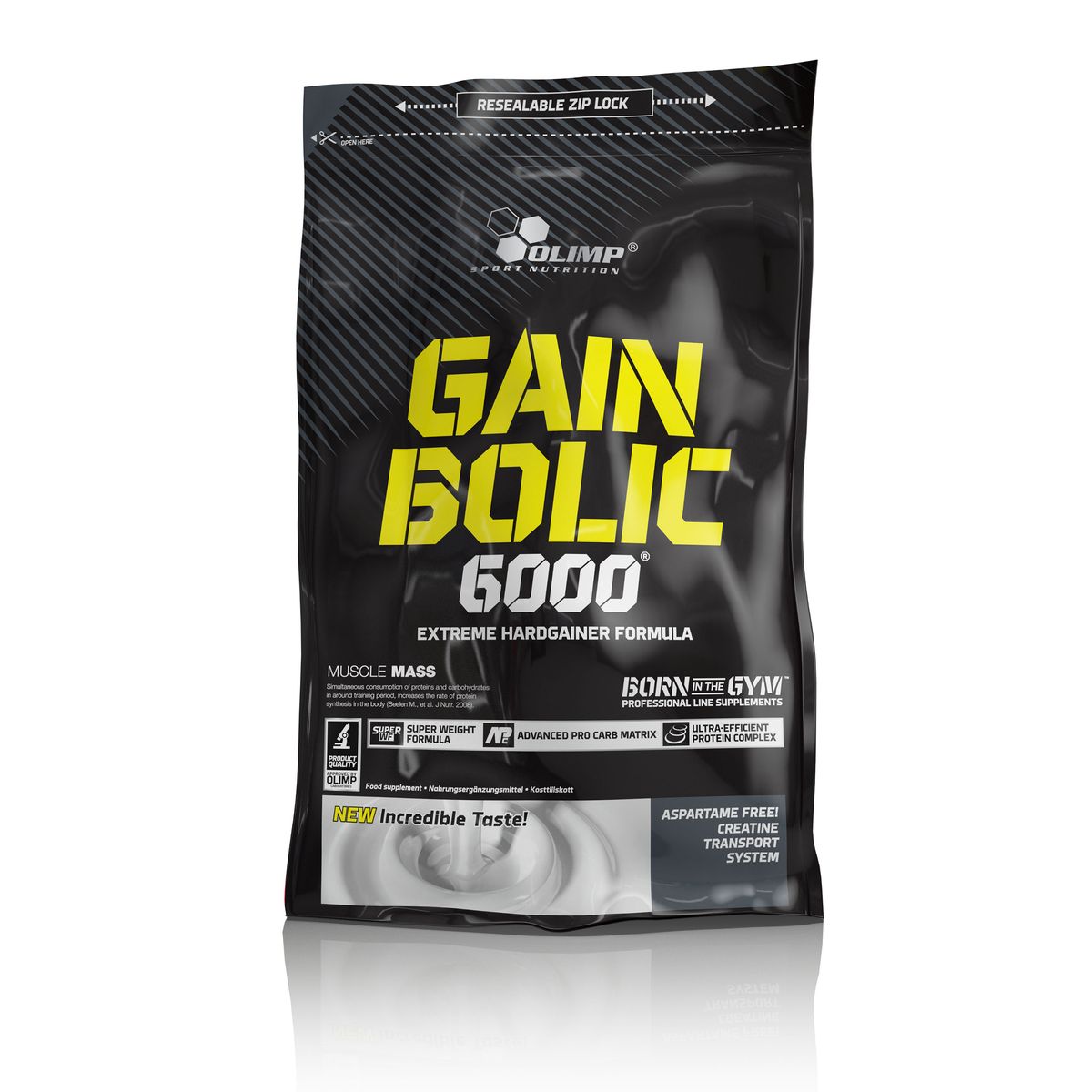 OLIMP Гейнер Gain Bolic 6000 1кг, ванильO27710 OLIMP Гейнер Gain Bolic 6000 1кг, ванильO27710Olimp Gain Bolic 6000 это очень высококачественный продукт, для быстрого набора мышечной массы, особенно для людей, устойчивых к приобретению новой мышечной массы. Olimp Gain Bolic 6000 обеспечивает всеми питательными веществами, важными для быстрого развития мускульной силы и массы. Комплекс углеводов в Olimp Gain Bolic 6000 надлежащим образом составлен с различными гликимическими индексами, сывороточным белковым концентратом, казеином, яичным белком, обогащенный моногидратом креатина и таурином. Добавление креатина, декстроза и таурина, в определенном порядке и дозировке ускоряет и повышает активность анаболических процессов. Рекомендации по применению: 1-3 порции в день - между приемами пищи. Рекомендации по приготовлению: 100 г порошка растворите в 120 мл питьевой воды. Начинающим рекомендуется смешивать 50 г продукта с тем же количеством воды