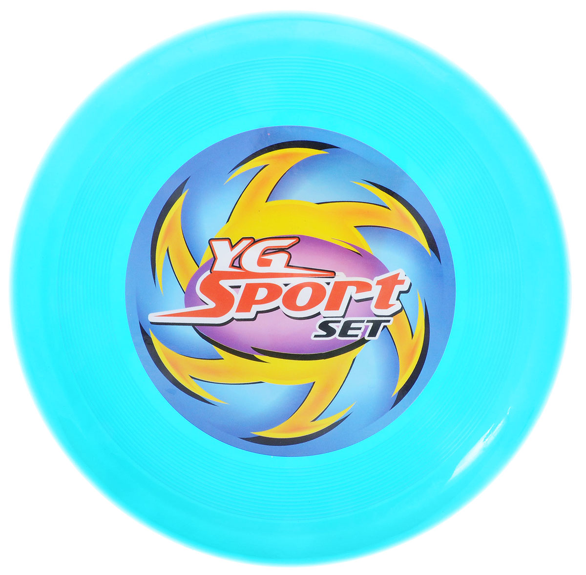 YG Sport Летающий диск цвет голубойYG03J YG Sport Летающий диск цвет голубойYG03JЛетающий диск YG Sport выполнен из прочного материала, что обеспечивает ему долговечность. А яркость и особая форма делают идеальным для спортивных развлечений! Летающий диск способен поднять настроение всем! Каждый ребенок будет рад такому яркому и спортивному подарку.