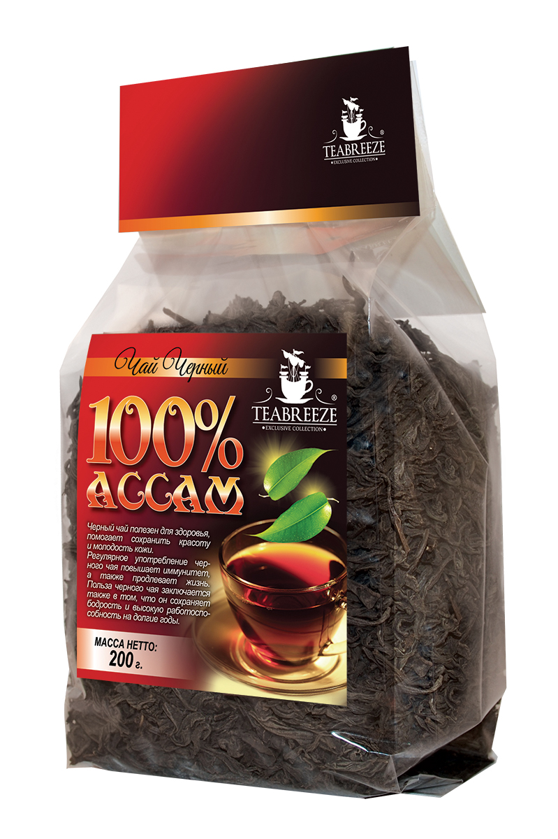 Teabreeze Ассам крупнолистовой черный байховый чай, 200 гTB 1503-200 Teabreeze Ассам крупнолистовой черный байховый чай, 200 гTB 1503-200Ассам легко определить по специфическому, пряному, немного цветочному аромату с необычными для черного чая медовыми нотками. Может сочетается с молоком, сахаром и лимоном, но для более полного удовольствия от ассамовского послевкусия лучше этого избежать. Для лучшего ощущения послевкусия, после каждого глотка воздух надо выдыхать наполовину через рот, а наполовину через нос. Наградой за это будет легкий солодовый привкус с почти ментоловым свежим оттенком.