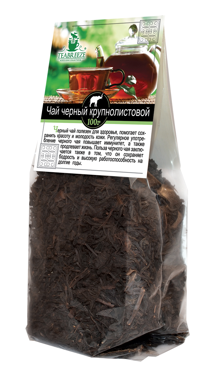 Teabreeze крупнолистовой черный чай, 100 гTB 1602-100 Teabreeze крупнолистовой черный чай, 100 гTB 1602-100Чай Teabreeze из цельных, верхних и наиболее сочных листьев (до 3-4 см длиной). При заваривании получается чайный напиток с оранжевым оттенком, нежным вкусом и ароматом. В данном случае ощущается легкое послевкусие сухофруктов. Немного напоминаем Оолонг.