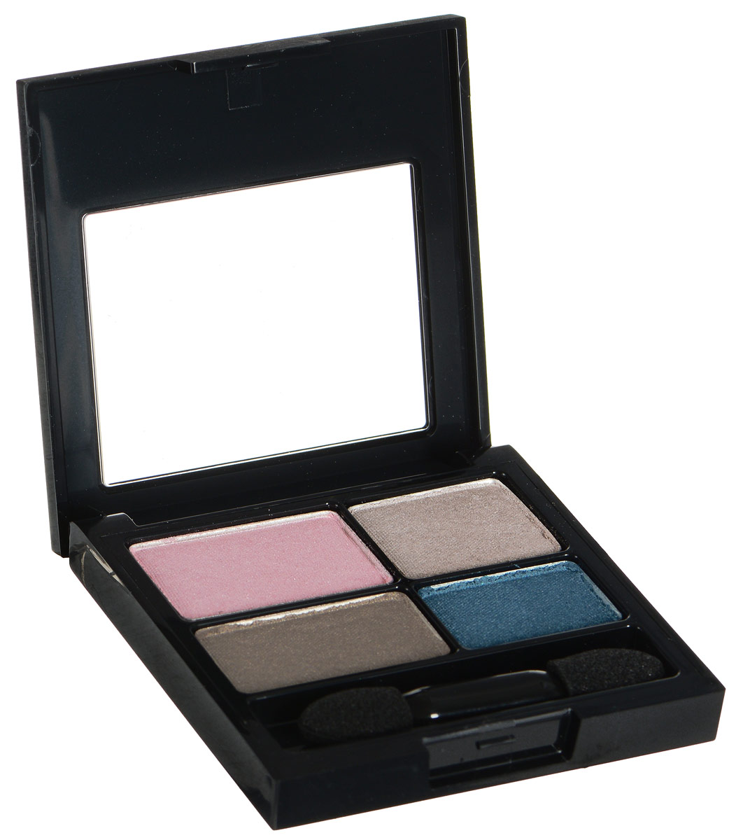 Revlon Тени для Век Четырехцветные Colorstay Eye16 Hour Eye Shadow Quad Romantic 526 42 г7210767026 Revlon Тени для Век Четырехцветные Colorstay Eye16 Hour Eye Shadow Quad Romantic 526 42 г7210767026Colorstay 16 Hour Shadow - роскошные тени для век с шелковистой текстурой и невероятно стойкой формулой. Теперь ваш макияж сохранит свой безупречный вид не менее 16 часов! Все оттенки гармонично сочетаются друг с другом и легко смешиваются, позволяя создать бесконечное количество вариантов макияжа глаз: от нежных, естественных, едва заметных до ярких, выразительных, драматических. На оборотной стороне продукта приведена схема нанесения теней.