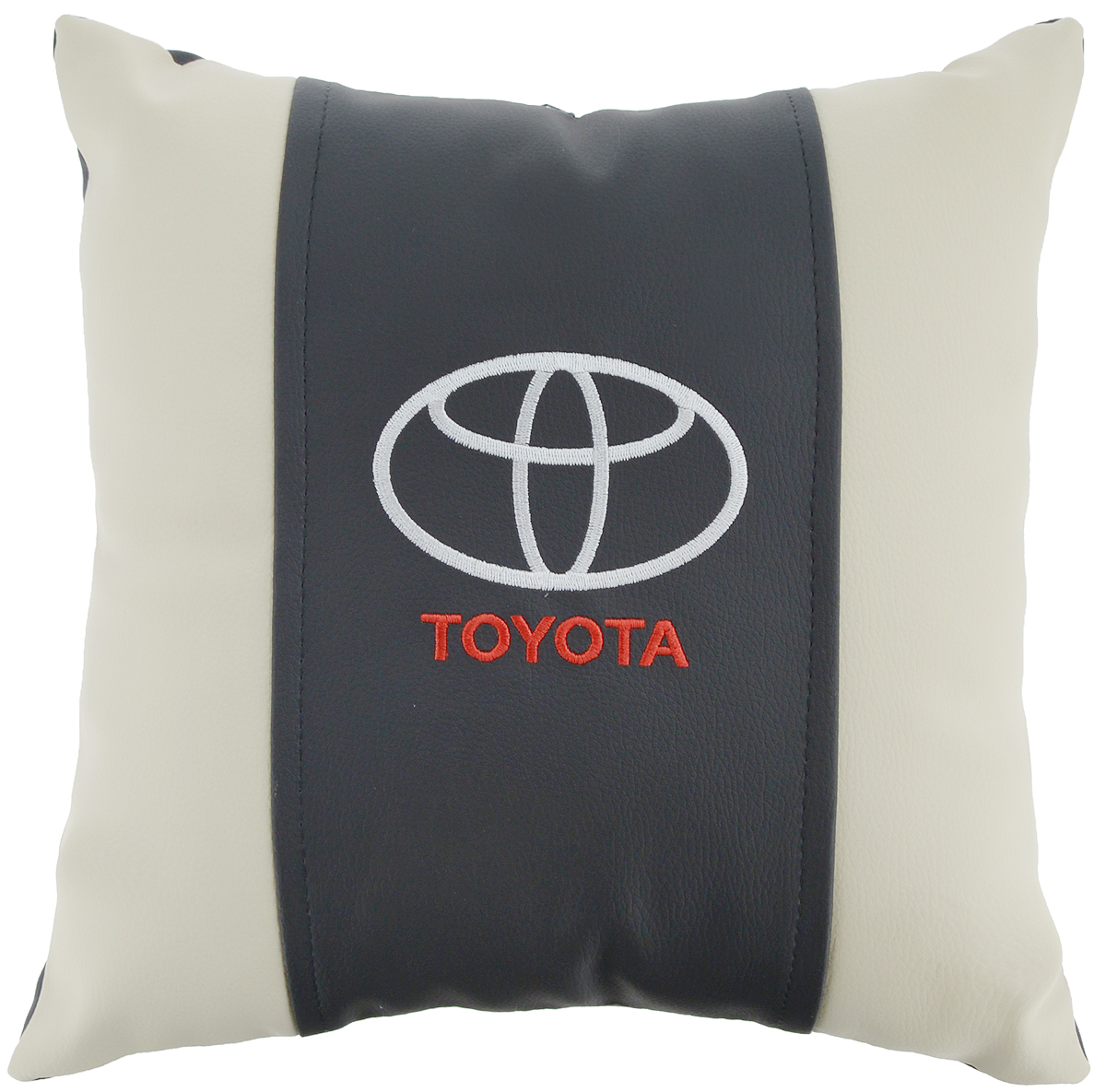 Подушка на сиденье Autoparts Toyota, 30 х 30 смМ052 Подушка на сиденье Autoparts Toyota, 30 х 30 смМ052Подушка на сиденье Autoparts Toyota создана для тех, кто весь свой день вынужден проводить за рулем. Чехол выполнен из высококачественной дышащей экокожи. Наполнителем служит холлофайбер. На задней части подушки имеется змейка. Особенности подушки: - Хорошо проветривается. - Предупреждает потение. - Поддерживает комфортную температуру. - Обминается по форме тела. - Улучшает кровообращение. - Исключает затечные явления. - Предупреждает развитие заболеваний, связанных с сидячим образом жизни. Подушка также будет полезна и дома - при работе за компьютером, школьникам - при выполнении домашних работ, да и в любимом кресле перед телевизором.