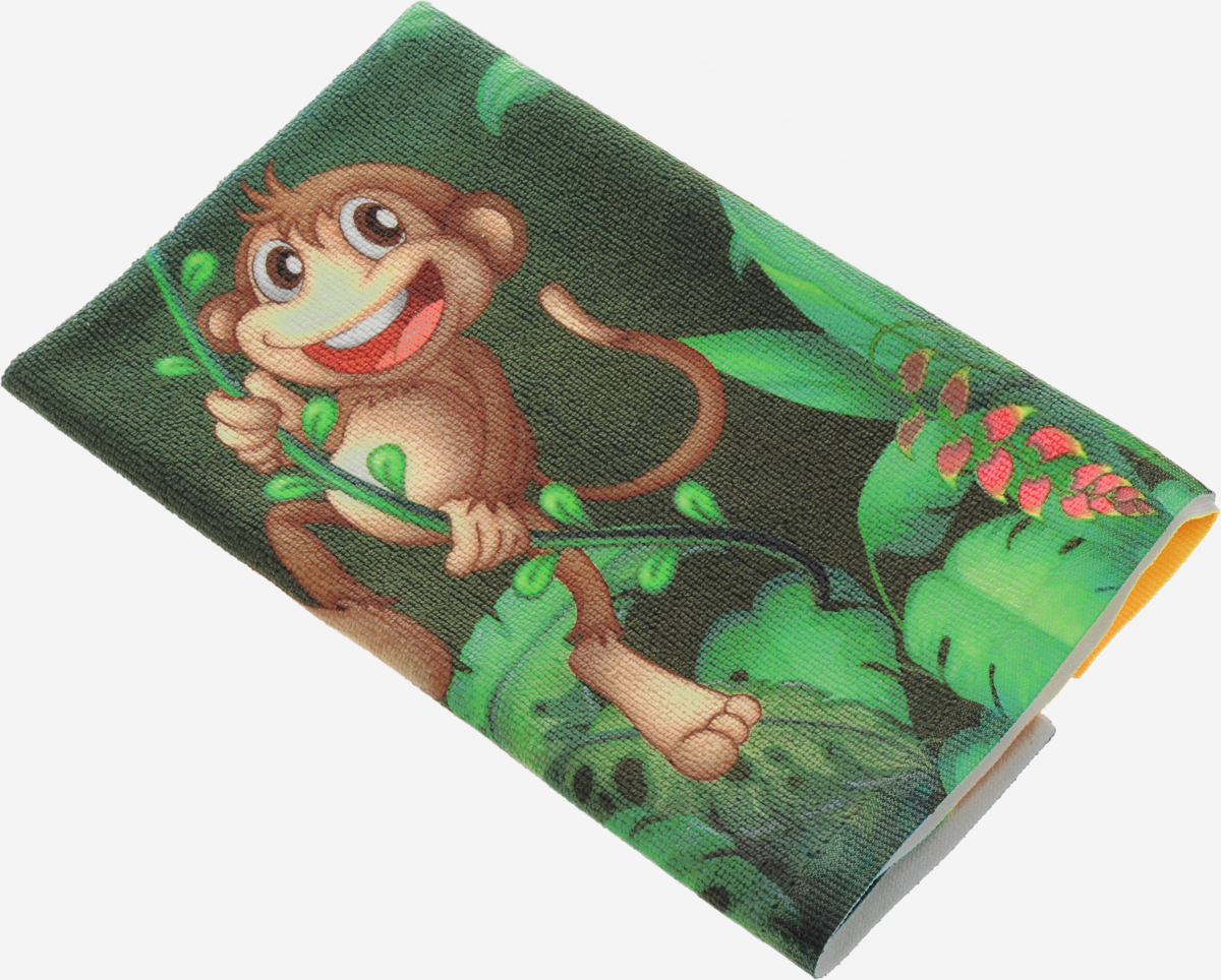 Полотенце кухонное Soavita Monkey, 38 х 64 см. 8058880588 Полотенце кухонное Soavita Monkey, 38 х 64 см. 8058880588Кухонное полотенце Soavita Monkey, выполненное из высококачественной микрофибры (80% полиэстер, 20% полиамид), оформлено изображением забавной обезьянки. Имеется петелька для подвешивания. Изделие предназначено для использования на кухне и в столовой. Такое полотенце станет отличным вариантом для практичной и современной хозяйки.