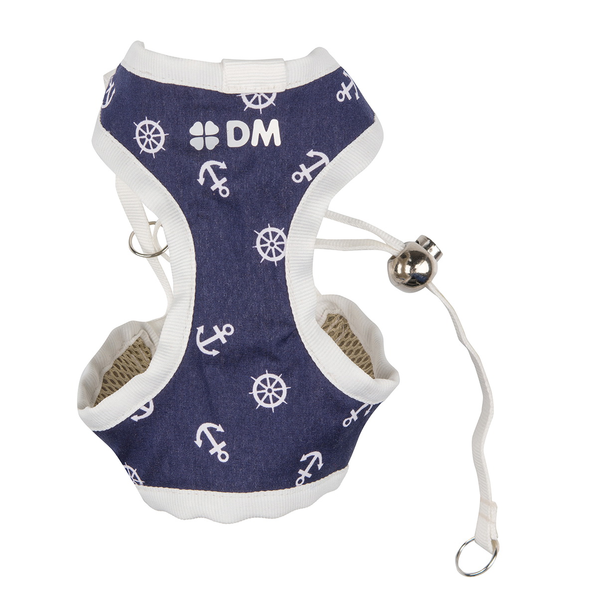 Шлейка для собак Dogmoda Капитан. Размер 4 (XL)DM-160131-4 Шлейка для собак Dogmoda Капитан. Размер 4 (XL)DM-160131-4Шлейка для маленьких собак Dogmoda Капитан, выполненная в морской стилистике, сделает вашего питомца еще более очаровательным. Эта модель изготовлена из хлопчатобумажной ткани с подкладкой из полиэстера. Благодаря такому выбору материалов за изделием очень легко ухаживать. Оно легко отстирывается, при стирке не мнется и не линяет, хорошо переносит воздействие снега, дождя, солнечных лучей. Шлейка регулируется по объему, быстро одевается и снимается, не причиняя питомцу неприятных ощущений. Модель удачно сконструирована, чтобы на прогулке собачка чувствовала себя свободно, чтобы шлейка ей не давила и не натирала. Шлейка-жилетка не только надежно контролирует передвижения собаки на улице, но и предохраняет ее от холода, осадков, грязи. Это замечательный выбор, если для вашей собаки не подходит стандартный ошейник. Модель Капитан является более функциональной и смотрится намного лучше. В принт, используемый на этой модели, удачно вписывается изображение клевера -...