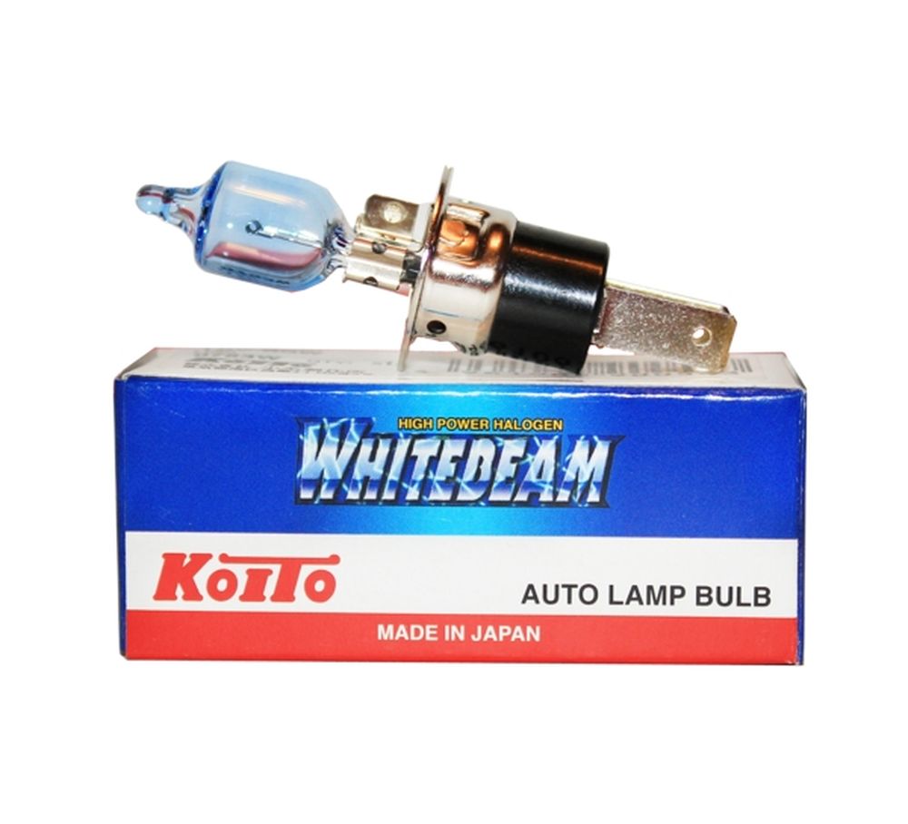 Лампа галогеновая Koito Whitebeam H3c, 12V, 55WKOITO Лампа автомобильная 0753W Лампа галогеновая Koito Whitebeam H3c, 12V, 55WKOITO Лампа автомобильная 0753W1. УДВОЕННАЯ ЯРКОСТЬ СВЕТА ФАРЕсли Вы хотите увеличить яркость света фар Вашего автомобиля - лампы KOITO Whitebeam будут лучшим выбором!Удвоенная ЯркостьЛампы KOITO Whitebeam являются вершиной развития технологий автомобильного освещения. Созданные с применением самых современных технологий и ноу-хау компании KOITO, разработанные на основе опыта поставок систем освещения крупнейшим мировым автопроизводителям, лампы серии Whitebeam III воплотили в себе весь опыт и достижения компании за почти вековую историю работы.Удвоенная яркость и отличная освещенность дороги обеспечивается за счет применения нескольких технологий:- Температура свечения нити накаливания, выполненная из материала с повышенной тугоплавкостью, выше, чем в стандартных галогеновых лампах.- Смесь инертных газов, специально закаченных в колбу под давлением, в два раза превышающим таковое в обычной лампе.Как результат, удвоенная яркость и улучшенная освещенность дороги! НАДЕЖНОСТЬ И ДОЛГИЙ СРОК СЛУЖБЫ...