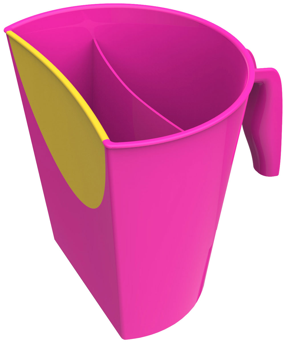 BabyOno Ковш детский для мытья головы цвет фуксия1035_фуксия BabyOno Ковш детский для мытья головы цвет фуксия1035_фуксияУдобный детский ковш для мытья головы BabyOno облегчает полоскание тела и волос ребенка. Специально запроектированная гибкая вставка, приставленная ко лбу ребенка, обеспечивает удобное и безопасное полоскание волос, исключая при этом попадание воды в глаза и на лицо малыша. Две камеры гарантируют тщательное полоскание - передняя камера служит для полоскания волос по бокам, а задняя - верхней и задней части головы. Изделие не является игрушкой и должно храниться в недоступном для ребенка месте. Не содержит бисфенол А. Товар сертифицирован.