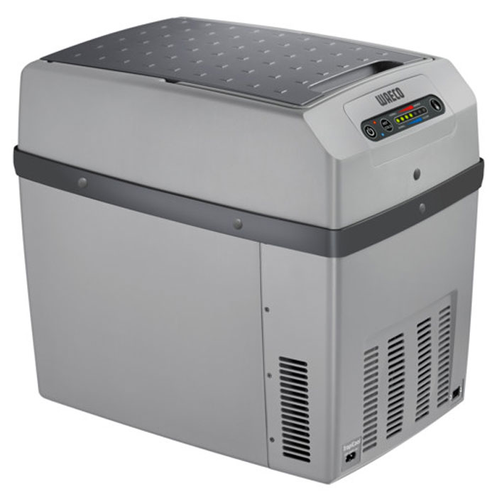 Waeco TropiCool TCX-21 автохолодильник 21 лTCX-21 Waeco TropiCool TCX-21 автохолодильник 21 лTCX-21Waeco TropiCool TCX-21 - это мобильный холодильник с термоэлектрической системой, разработанный специально для легковых автомобилей. Камера модели имеет вместительность 21 литр, и может сохранять холодными не только продукты, но и напитки. В качестве источника питания агрегат способен использовать сеть с разными напряжениями: 12/24/230 В. Термоэлектрические холодильники Waeco не используют доя работы фреон, а значит не оказывают негативного воздействия на окружающую среду, поскольку их принцип работы совершенно не похож на принцип работы привычных ботовых холодильных приборов. Также стоит отметить, что агрегаты отличаются большим ресурсом работы и неприхотливы в эксплуатационных условиях. 7-ступенчатая регулировка охлаждения и нагрева Полезный объем: 20 л Отображение температуры на дисплее Функция запоминания последних настроек Класс потребления энергии: A++ Интеллектуальная цепь экономии энергии Динамическая вентиляция...