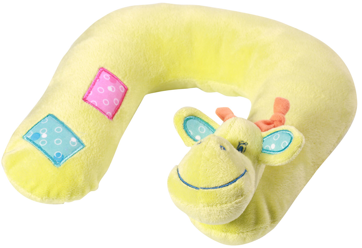 BabyOno Мягкая игрушка-подголовник Жирафик1179 BabyOno Мягкая игрушка-подголовник Жирафик1179Малыши обычно быстро засыпают, когда почувствуют качание автомобиля. Хороший сон и правильное положение малыша на раннем этапе развития чрезвычайно важны. Поэтому стоит дополнительно защитить головку ребенка от падения. Мягкая игрушка-подголовник BabyOno Жирафик обеспечит ребенку удобство при поездке в автомобиле или коляске. Разгружает мышцы шеи ребенка при длительной поездке и обеспечивает удобный сон в автокресле. Подголовник не имеет никаких звуковых элементов, чтобы не нарушать сон ребенка. Предназначена игрушка-подушка для детей от 1 года. Товар сертифицирован.