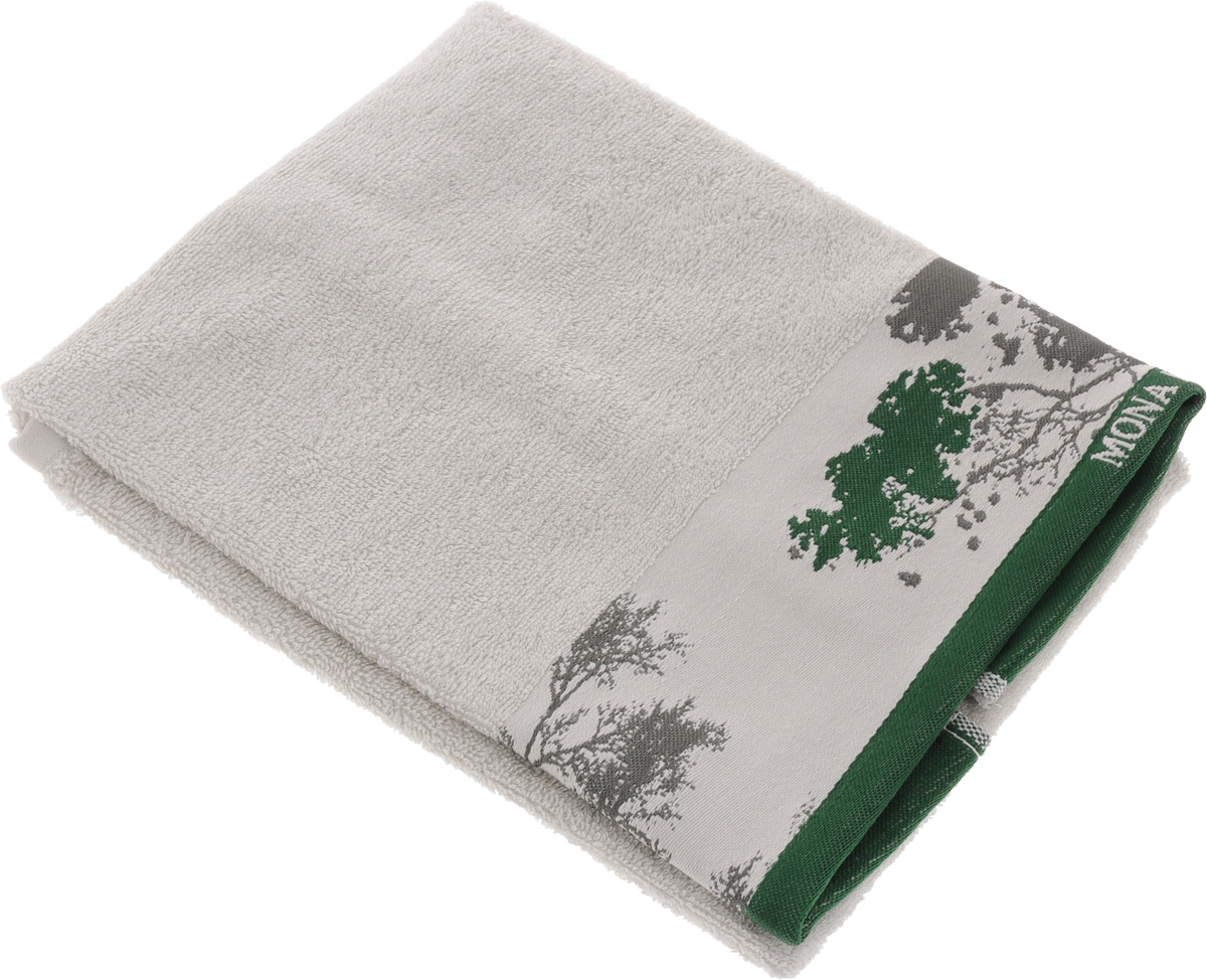 Полотенце Mona Liza Nature, цвет: светло-серый, зеленый, 50 х 90 см529673/2 Полотенце Mona Liza Nature, цвет: светло-серый, зеленый, 50 х 90 см529673/2Мягкое полотенце Nature изготовлено из 30% хлопка и 70% бамбукового волокна. Полотенце Nature с жаккардовым бордюром обладает высокой впитывающей способностью и сочетает в себе элегантную роскошь и практичность. Благодаря высокому качеству изготовления, полотенце будет радовать вас многие годы. Мотивы коллекции Mona Liza Premium bu Serg Look навеяны итальянскими фресками эпохи Ренессанса, периода удивительной гармонии в искусстве. В представленной коллекции для нанесения на ткань рисунка применяется многоцветная печать, метод реактивного крашения, который позволяет создать уникальную цветовую гамму, напоминающую старинные фрески. Этот метод также обеспечивает высокую устойчивость краски при стирке.