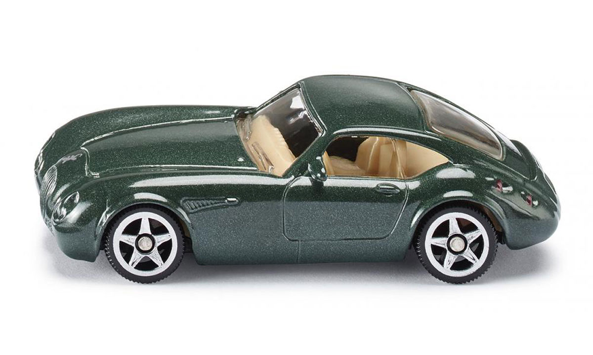 Siku Модель автомобиля Wiesmann GT MF40879 Siku Модель автомобиля Wiesmann GT MF40879Модель автомобиля Siku Wiesmann GT MF4 выполнена в виде уменьшенной копии реального авто. Такая модель понравится не только ребенку, но и взрослому коллекционеру, и приятно удивит вас высочайшим качеством исполнения. Модель выполнена из металла с элементами из пластика; прорезиненные колеса имеют свободный ход. Отличный подарок для любителей автомобилей!