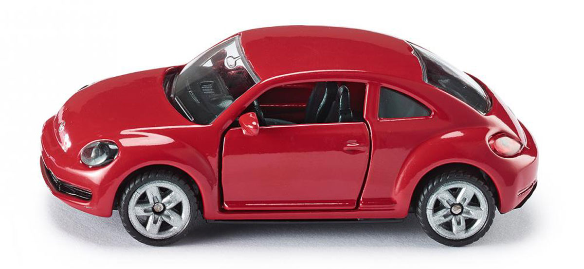 Siku Модель автомобиля Volkswagen The Beetle1417 Siku Модель автомобиля Volkswagen The Beetle1417Модель автомобиля Siku Volkswagen The Beetle выполнена в виде уменьшенной копии реального авто. Такая модель понравится не только ребенку, но и взрослому коллекционеру, и приятно удивит вас высочайшим качеством исполнения. Модель выполнена из металла с элементами из пластика; прорезиненные колеса имеют свободный ход. Двери машинки открываются. Отличный подарок для любителей автомобилей!